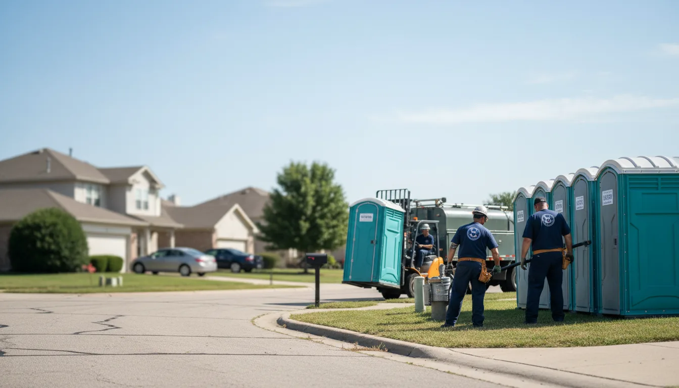 Porta Potty Rental in Ewing, IL near me